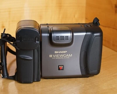 Sharp Viewcam Camcorder Video 8 Digital 8 Model VL-E34U Not Working - Image 1 of 4