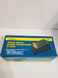 Diamond Life Hone Knife Blade Sharpener 4 Sides Sharpens Knives  - Picture 1 of 11