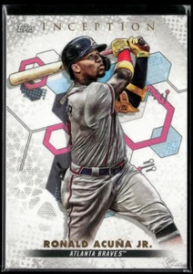 2022 Topps Inception #92 Ronald Acuna Jr. - Picture 1 of 2