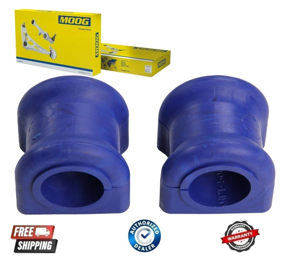 NUEVO MOOG Par de bujes de barra estabilizadora delantera para Dodge Ram 1500 2500 3500 Foto 1 de 1