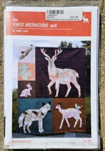 Violet Craft Forest Abstractions Quilt Pattern By Violet Craft Paper Piecing  - Picture 1 of 2