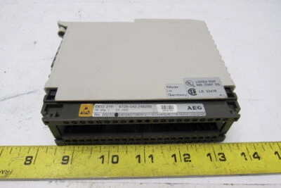 AEG 6728-042.248298 Modicon DEO 216 Input Module 24VDC 16 Point - Image 1 of 4