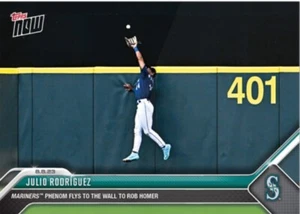 Julio Rodriguez - 2023 MLB TOPPS NOW 676 Robs Homer prevendita - Foto 1 di 2