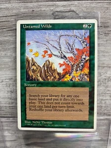 1995 UNTAMED WILDS Sorcery MTG Revised Edition Magic - Picture 1 of 2