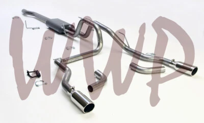 Sistema de silenciador de escape doble acero inoxidable CatBack 03-08 Dodge Ram 2500 3500 5,7 L V8 Foto 1 de 3