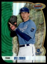 2012 Bowman Draft Bowman's Best Die Cut Refractors Card #BB4 Kyle Zimmer /99