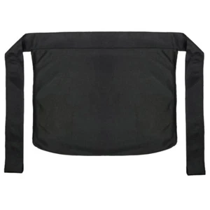 Black Costume Apron ~ ADULT WOMEN MEN WAITER WAITRESS SERVER NURSE MAID COSPLAY - Picture 1 of 2