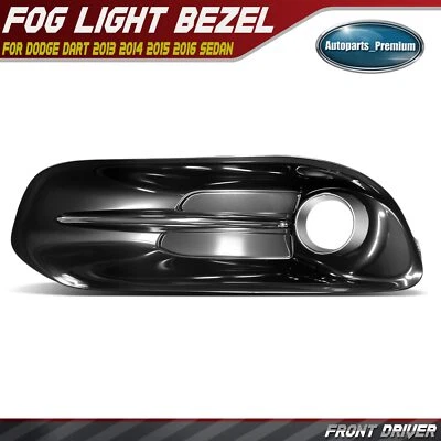 Borde de luz antiniebla del lado del conductor delantero para Dodge Dart 2013 2014 2015 2016 sedán de 4 puertas Foto 1 de 4