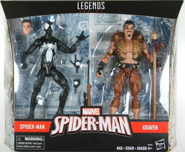Hasbro: Legend Series - Spider-Man and Kraven the Hunter 6.5" Action Figures (E5210)