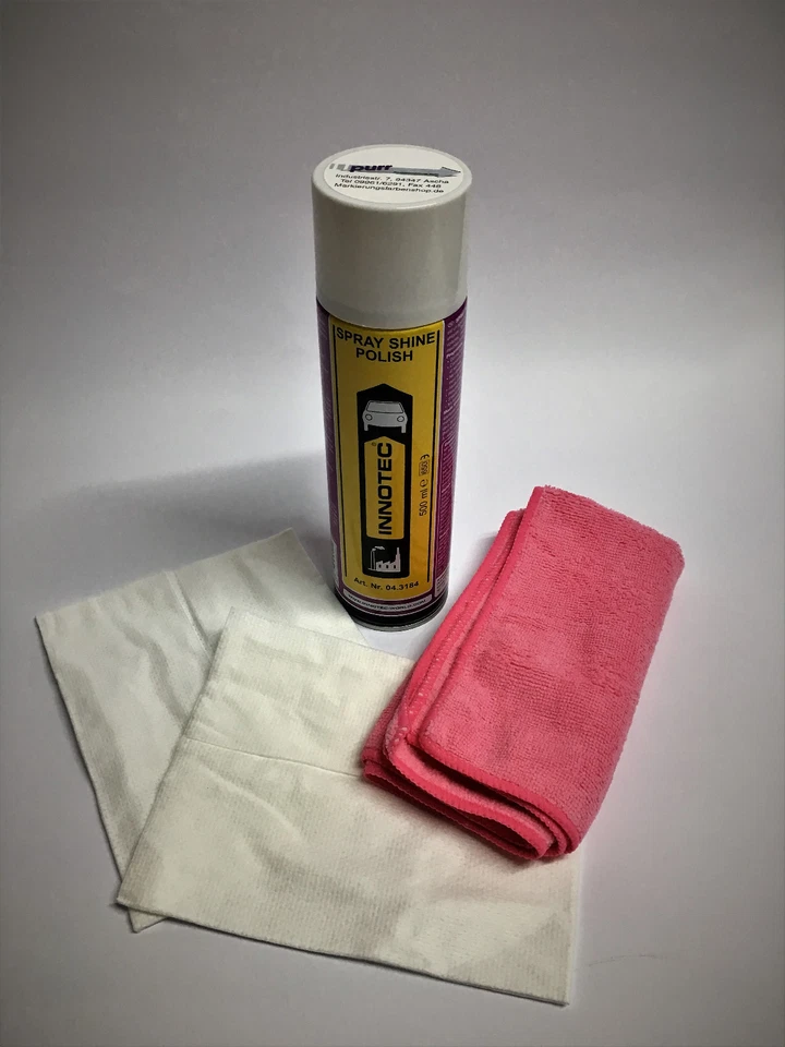 Spray shine polish INNOTEC 500ml with polishing cloths/Porsche, Ferrari from the can - Image 1 of 1