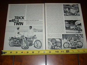 1972 YAMAHA 250 TWO STROKE - ORIGINAL ARTICLE - Picture 1 of 3