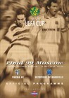 UEFA CUP FINAL 1999 Parma v Marseille in Moscow - official match programme