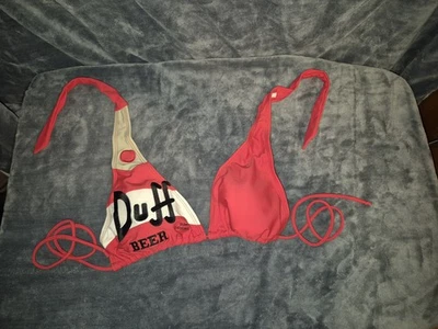 SIMPSONS DUFF BEER BIKINI TOP MEDIANO Foto 1 de 4