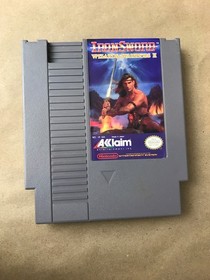 Iron Sword Wizards & Warriors 2 NES Nintendo Entertainment System Cartridge 1985