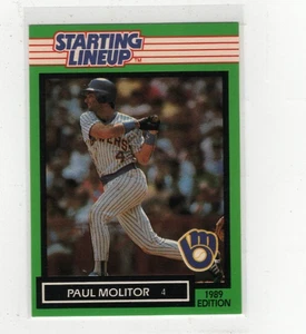 Tarjeta de alineación inicial Paul Molitor 1989 envío gratuito (H619) - Imagen 1 de 1