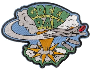 Green Day Patch Green Day Embroidered Iron On Band Patch - 4.75" x 3.5" - Picture 1 of 1