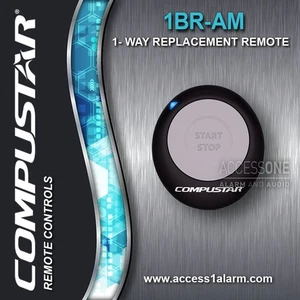 CompuStar 1-WAY 1BR-AM Remote Control Transmitter VA5JR760AM433 7087A-R760AM - Picture 1 of 3