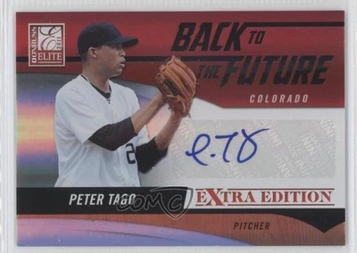 2011 Donruss Elite Extra Edition Back to the Future Signatures Peter Tago Auto - Image 1 of 2