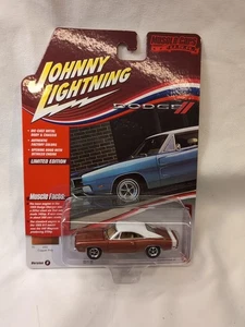 2022 Johnny Lightning 1:64 Diecast Car 1969 Dodge Charger R/T Copper Poly NIP - Picture 1 of 3