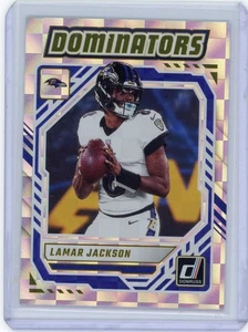 Lamar Jackson 2025 Panini Donruss Dominators #DOM-LJN Baltimore Ravens - Picture 1 of 2