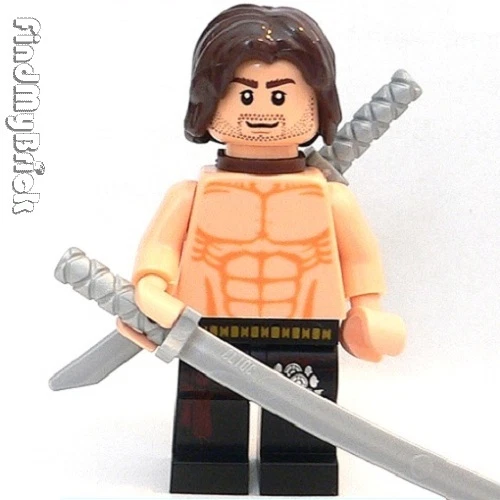 M537 Lego Príncipe de Persia Dastan Minifigura Sin Camisa Músculos Patrón 7570 NUEVO Foto 1 de 1