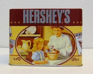 Hershey's Recipe Tin Storage Box 2011 Includes Recipes for Cookies Cakes Treats - Picture 1 of 10