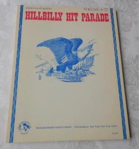 Hillbilly Hit Parade volume 1 Piano Vocal Guitar 1940-41 PB LN 1974 sheet Music - Imagen 1 de 5