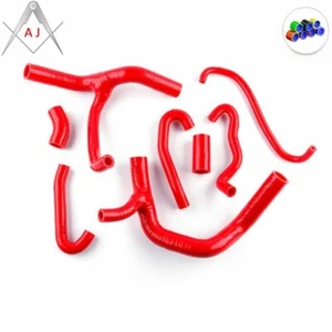Manguera de refrigerante rojo para radiador de silicona Honda CBR 1000 RR CBR1000RR 2004-2007 - Imagen 1 de 3
