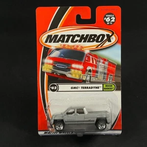 2001 MATCHBOX GMC TERRADYNE COLLECTION #62 Rescue Rookies Silver 1/77 NEW - Picture 1 of 6