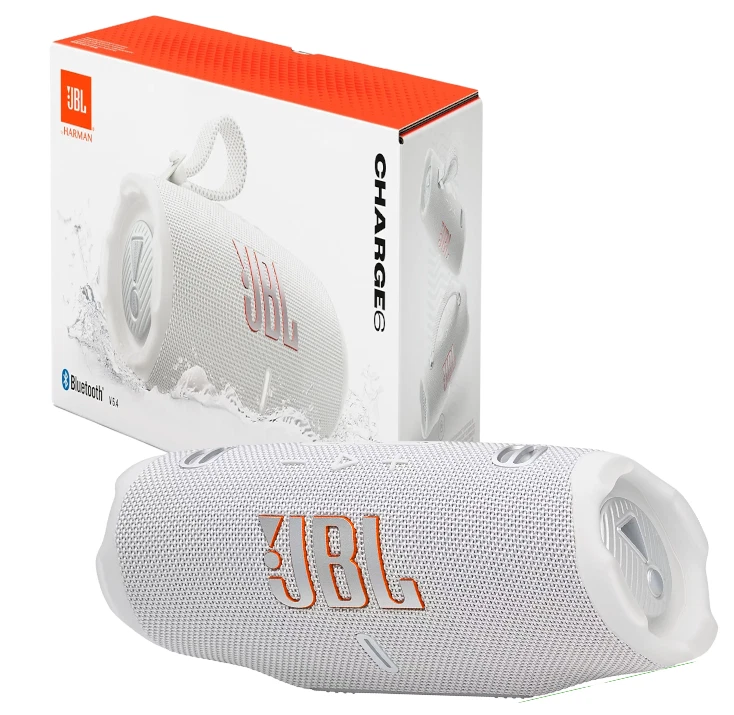 Altoparlante Wireless JBL Charge 6 Cassa Bluetooth Impermeabile IP68 BIANCO - Imagen 1 de 1