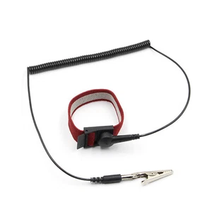 Anti Static ESD Adjustable Wrist Strap Discharge Band Ground Bracelet electronic - Picture 1 of 13