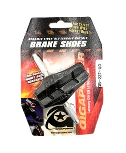 GIGAPOWER CERAMIC FIVER ALL TERRAIN BICYCLE BRAKE SHOES ON SALE - Picture 1 of 4
