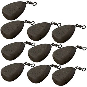 10 Fox Camotex Bleie Swivel Flat Pear für Karpfenmontagen - Karpfenbleie - Bild 1 von 1