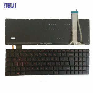 Czech Slovakian Keyboard for ASUS G551 G551J G551JK G551JM G551JW G551JX G551VW - Picture 1 of 3