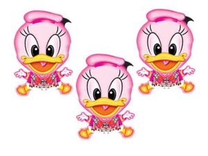 3X Foil Balloon Donald Duck Disney Animal Helium Balloon Pink - Picture 1 of 1