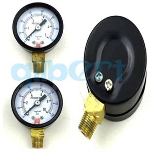 1/8" BSP 40mm Dia Radial Mount 70/140 psi Air Compressor Pressure Gauge - Picture 1 of 12