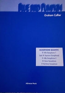 Blue Bird Pumpkin Saxophone Quartet by Graham Collier - Picture 1 of 1