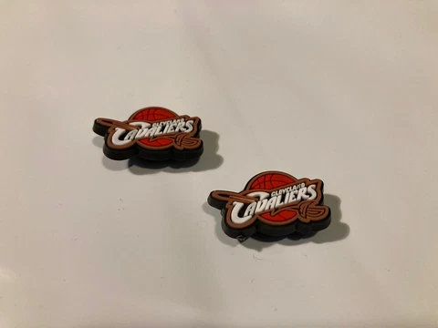 2 Cleveland Cavaliers Croc/Bracelet Charms NBA Basketball A Cover