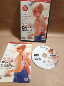 Erin Brockovich - DVD (2000) Julia Roberts, Soderbergh (DIR) cert 15