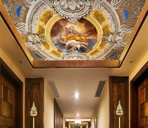 3D Orange Frau 1338 Wandbilder Wandbild Aufkleber Deko AJ Zoe - Bild 1 von 5