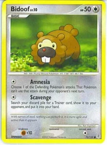 (pok-DP-070) Bidoof (C) Pokemon Diamond & Pearl Base Set Card # 70 - Picture 1 of 1