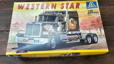 Italeri WETERN STAR Scala 1:24 Modellino SOLO SCATOLA Vintage - Immagine 1 di 4