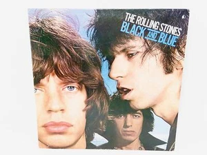 The Rolling Stones BLACK & BLUE Promotone Vinyl LP Album, 1976 EX, VG+ 1st, GR8 - Picture 1 of 16