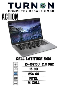 Dell latitude 5410 I I5-10210U I 16 GB I 256 GB - Picture 1 of 4