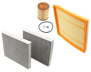 Air Filter Oil Filter AC Cabin Filter Carbon FOR BMW 535i 640i xDrive ActiveHyb - Picture 1 of 1