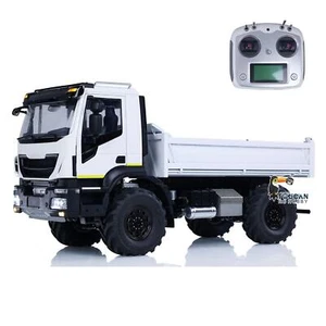 Metal 4x4 1/14 RC Hydraulic Dumper Trucks Tipper Dump Car Model I6S Radio Wheels - Picture 1 of 20