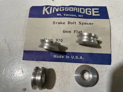 Тормозные болты прокладки 6 мм сплав винтажный Kingsbridge велосипед Campagnolo стиль (4) - Изображение 1 из 4
