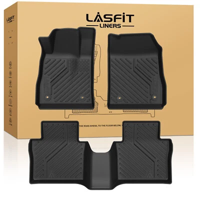 LASFIT Floor Mats for Chevrolet Impala 2014-2020 TPE 1st & 2nd Row Floor Liners Foto 1 de 4