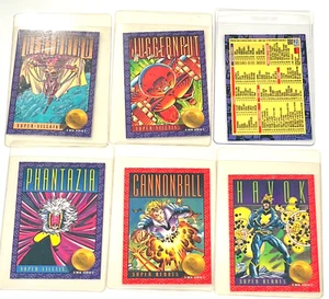 X-Men Series 2 Marvel Trading Cards Sky Box 1993 #6 #14 #63 #66 #70 Lot of 6 - Picture 1 of 6
