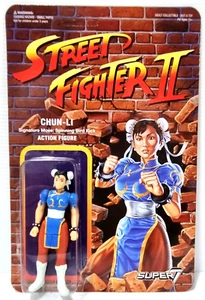 Street Fighter II (2) Super7 Chun-Li Action Figure 3.75" - 2018 - New & Sealed - Picture 1 of 3
